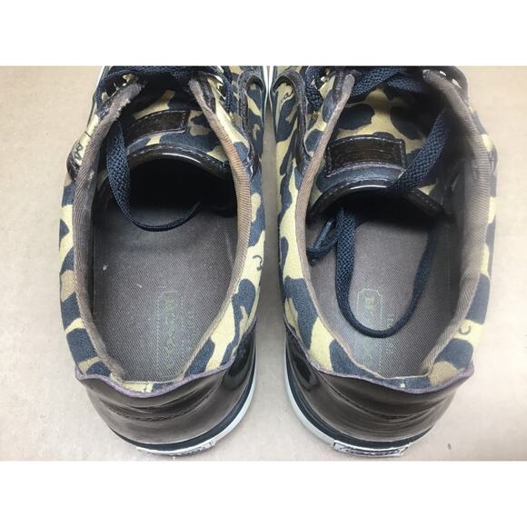Coach Barrett Cheetah or Big Cat Print Sneakers  Size 7.5M & Box - Picture 8 of 10